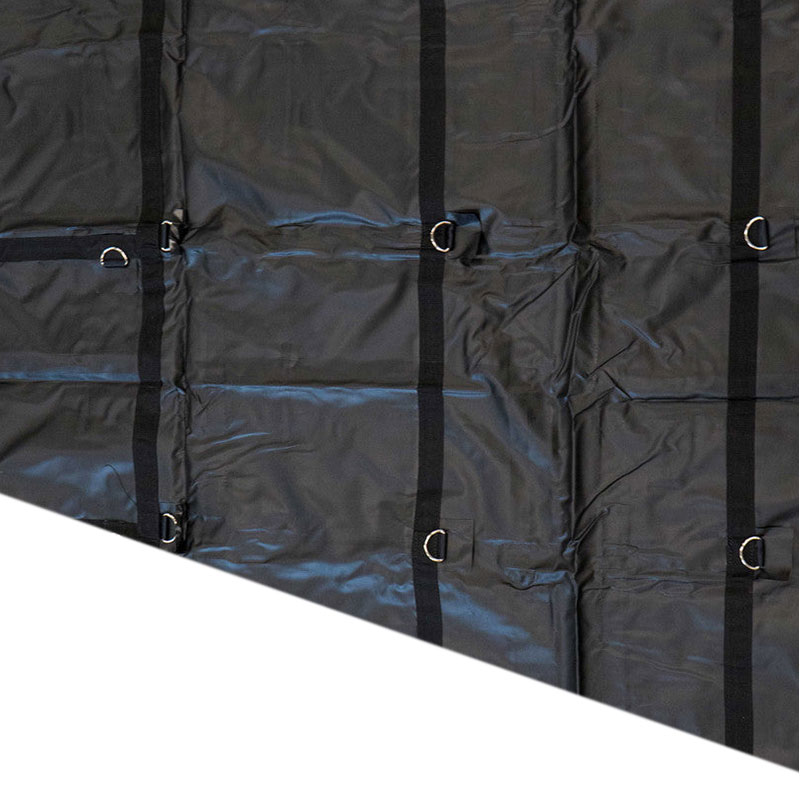 Black Heavy-Duty Coil Tarp