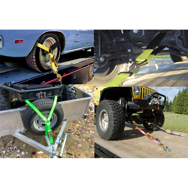 Car Carrier Strap 10000lbs Car Hauler Wheel