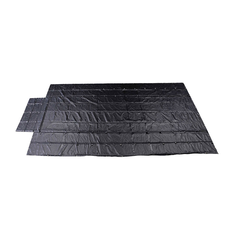 Vysokovýkonný krycí materiál špeciálne Heavy Duty Lumber Black Tarp