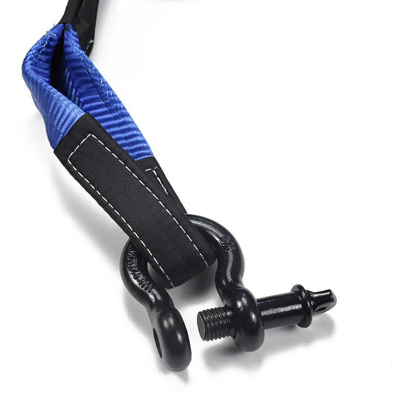 Ťažné popruhy D Shackle Blue