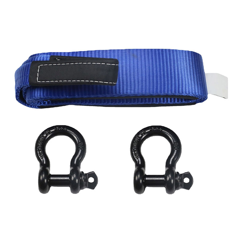 Ťažné popruhy D Shackle Blue Ťažné popruhy D Shackle Blue